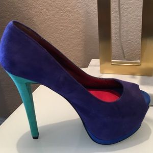 NWT Sam Edelman suede platform pumps size 6.5